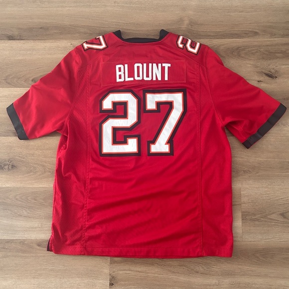NFL Nike Tampa Bay Buccaneers LeGarette Blount #27 Jersey, Size XL- Pre Loved - Picture 6 of 15